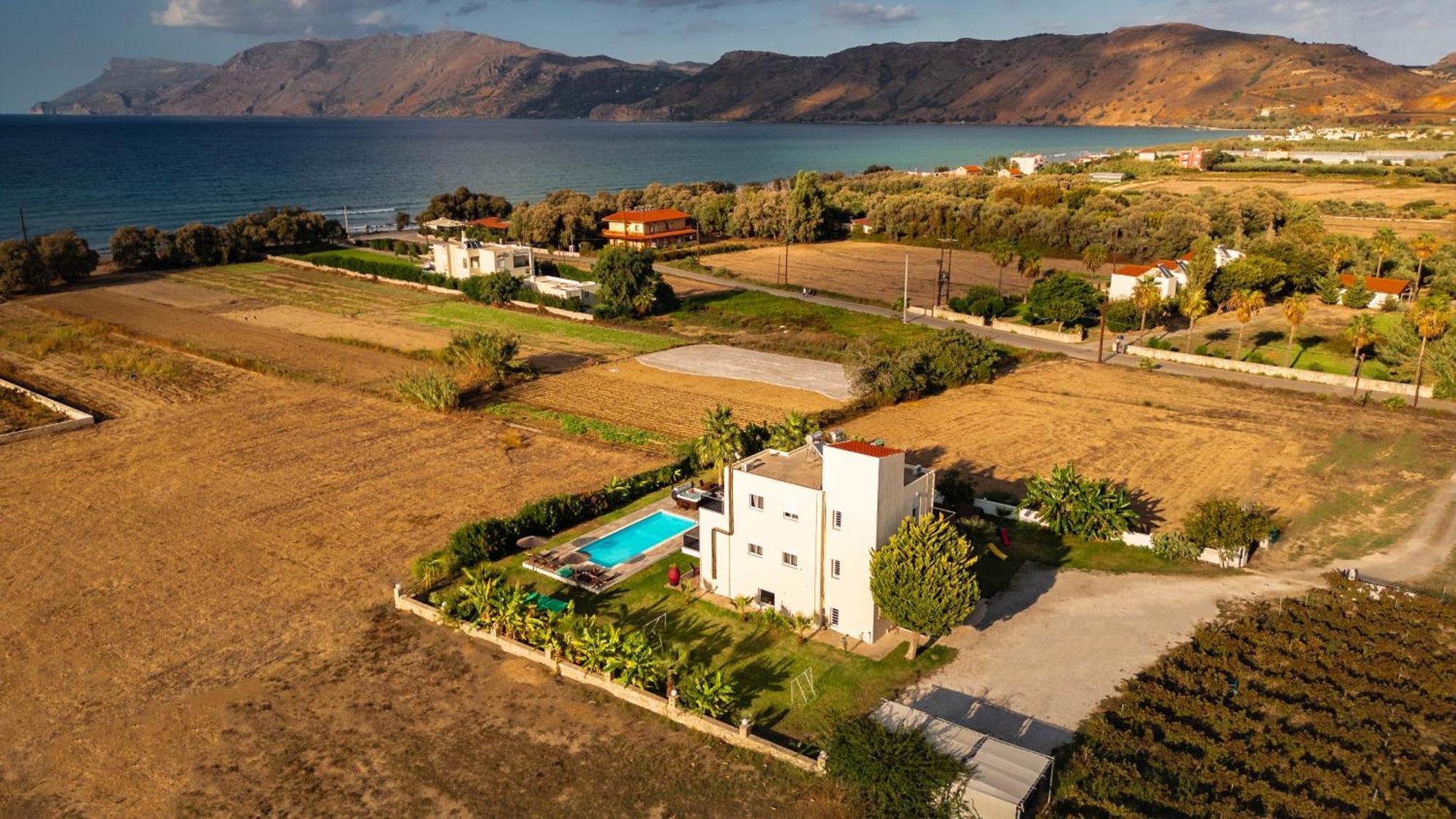 Martimi Apartments - 200M From Drapanias Beach - Pool - Hot Tub - Sauna - Bbq Киссамос Экстерьер фото